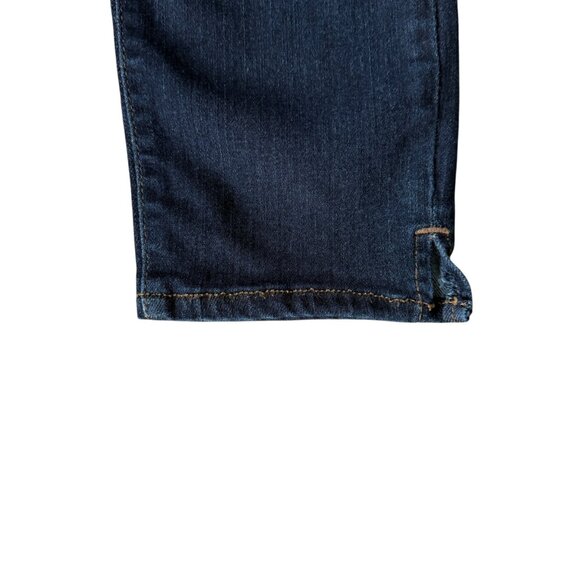 Just Black dark wash button zip five pocket stretchy skinny blue jeans 29/8 - Picture 6 of 11